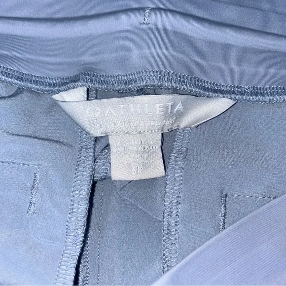 Athlete Go Far Travel Pant Jogger Style Blue Star Size 6 Petite - Picture 7 of 7